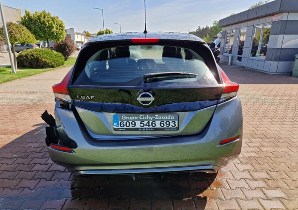 Nissan Leaf cena 58500 przebieg: 1800, rok produkcji 2023 z Radzionków małe 56